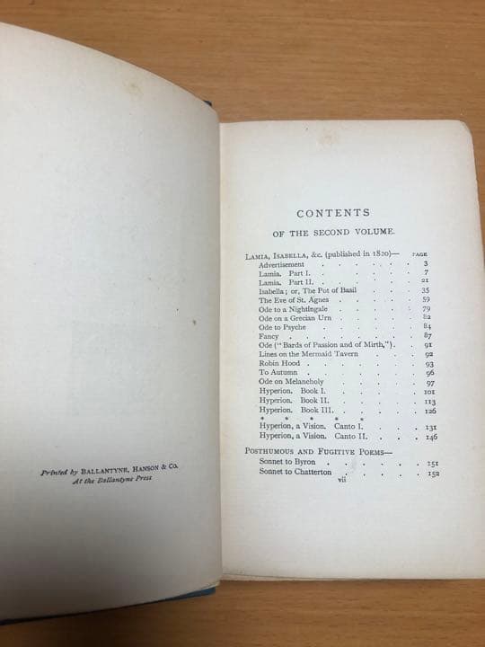 洋書 JOHN KEATS     ROBERT BRIDGES