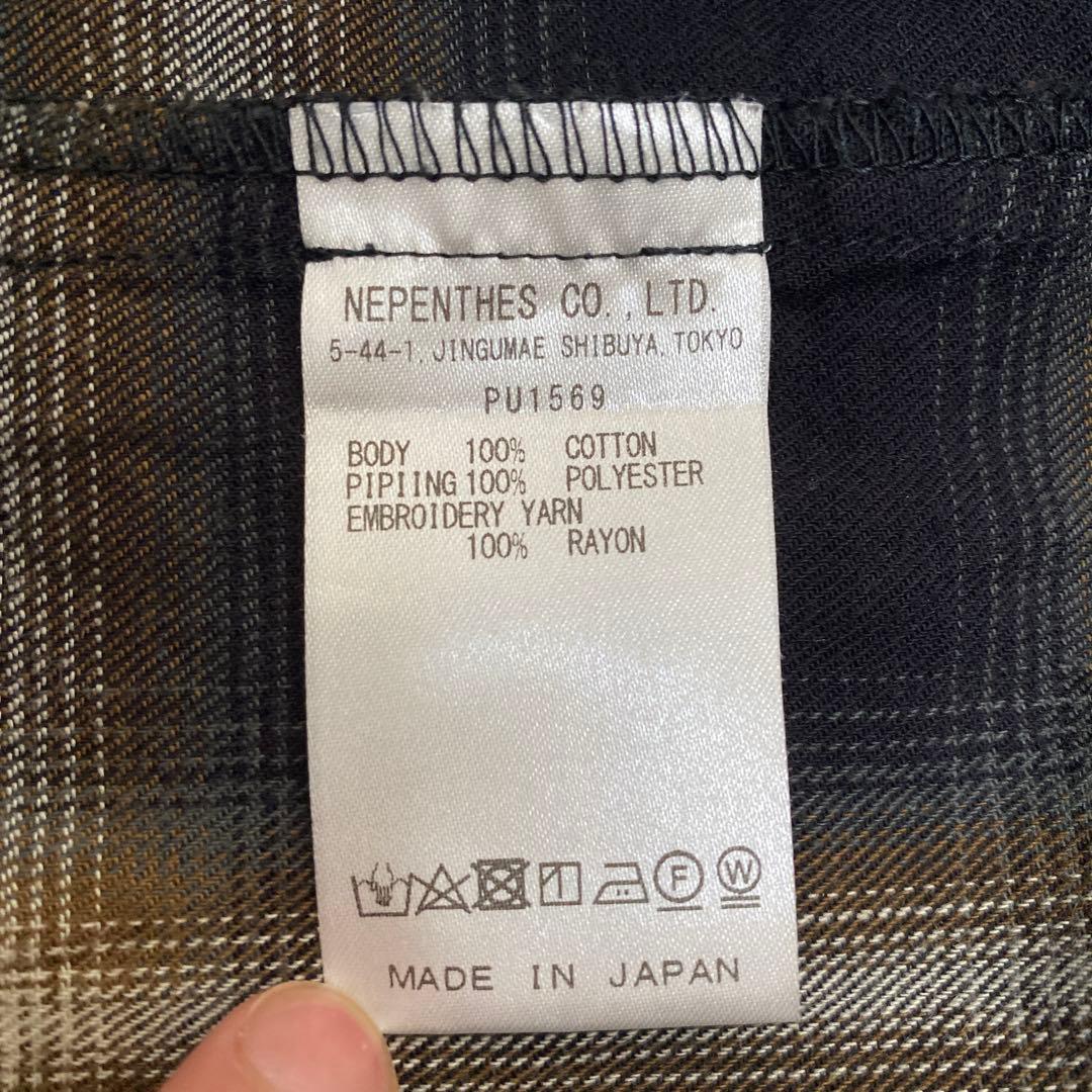 美品 Needles ナノユニバース別注 Piping Cowboy JKT L
