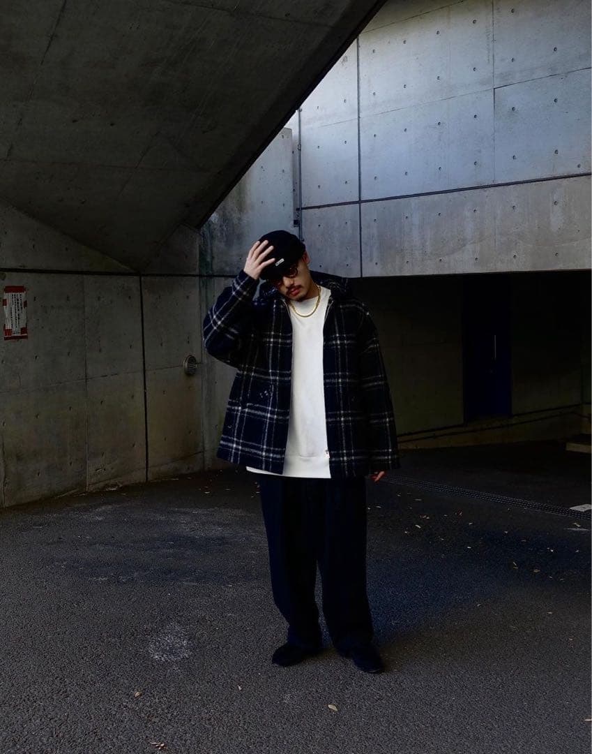 ジャケット・アウター COOTIE / Napping Windowpane Cadet Coat