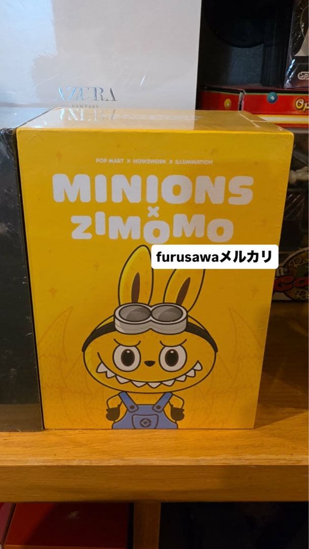 ば*ら様 LABUBU×MINIONS POP MART HOW2WORK Zi