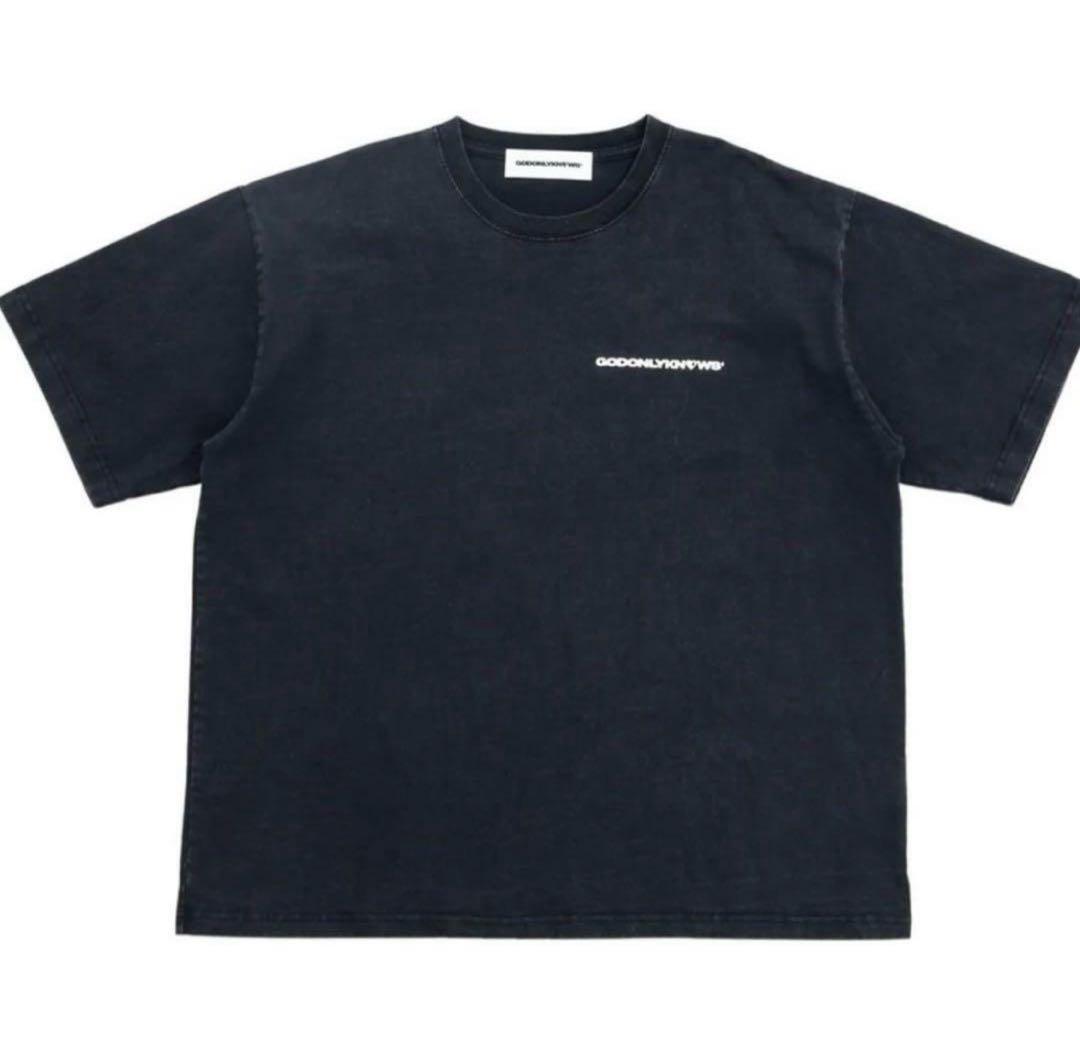 GOD ONLY KNOWS Tシャツ BLACK ショッパー 中 セット