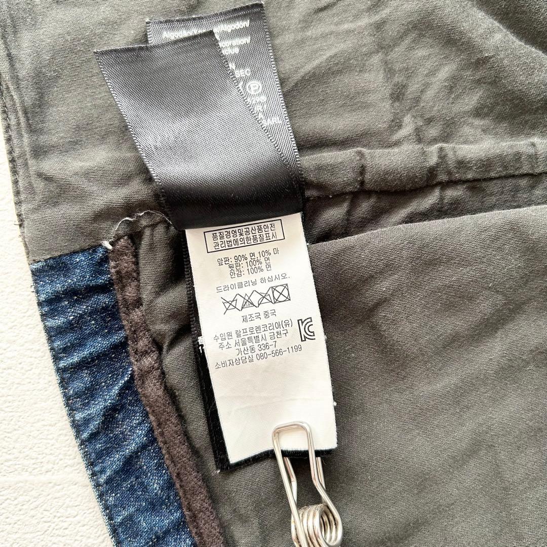 RRL ダブルアールエル　デニムベスト　インディゴ　コットンヘンプ
