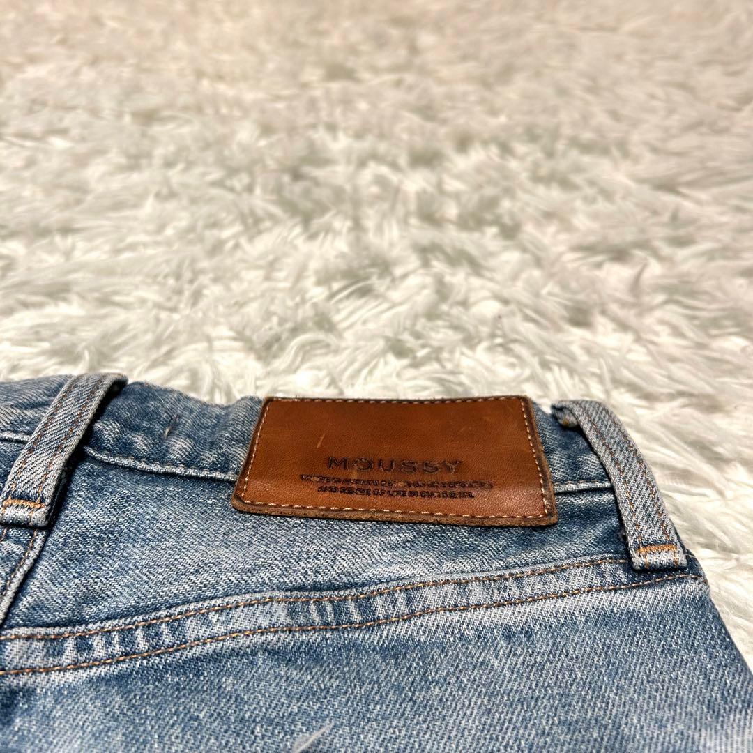MOUSSY マウジー MVS FLARE フレア ストレッチブーツカットデニム