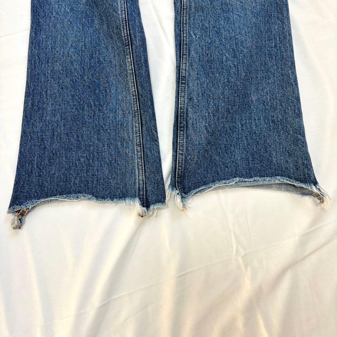 INSCRIREアンスクリア FLARE DENIM 002 ライトブルー 38