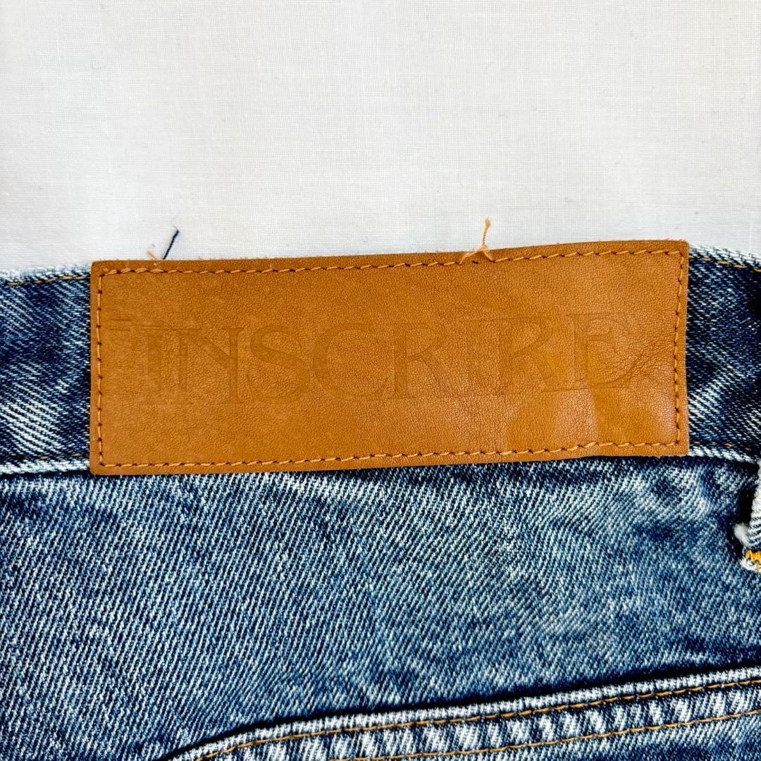 INSCRIREアンスクリア FLARE DENIM 002 ライトブルー 38
