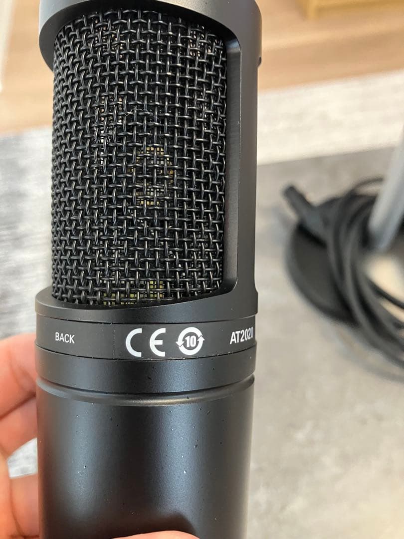 audio-technica AT2020 コンデンサーマイク　おまけ付き