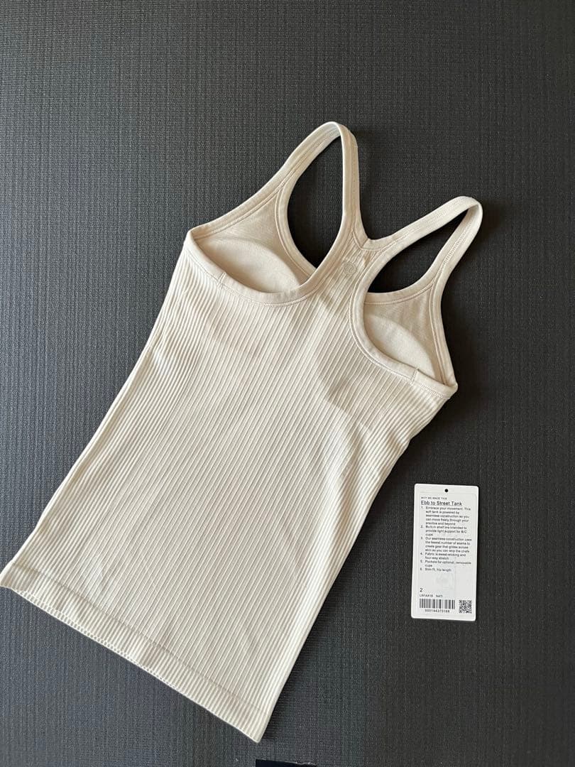 lululemon Ebb to Street タンクトップ サイズ2