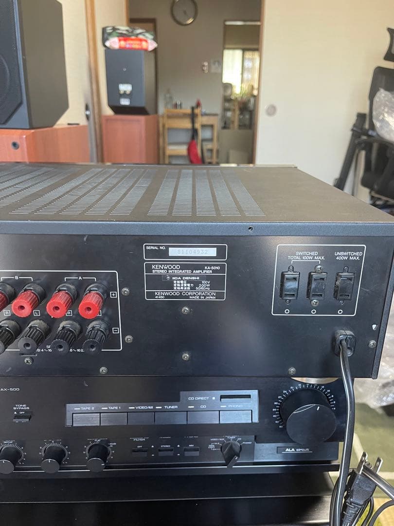 KENWOOD ステレオインテグレーテッドアンプ KA-5010