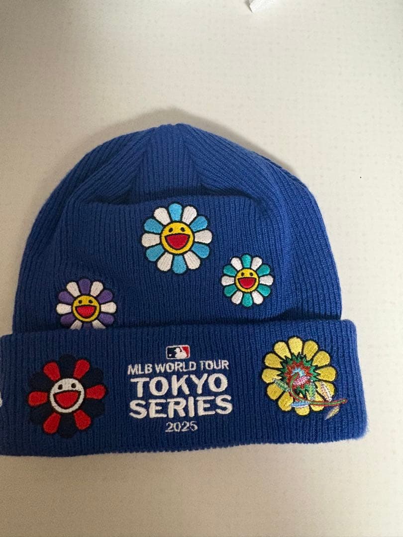 村上隆 カブス ニット帽 ビーニー MLB 東京シリーズ