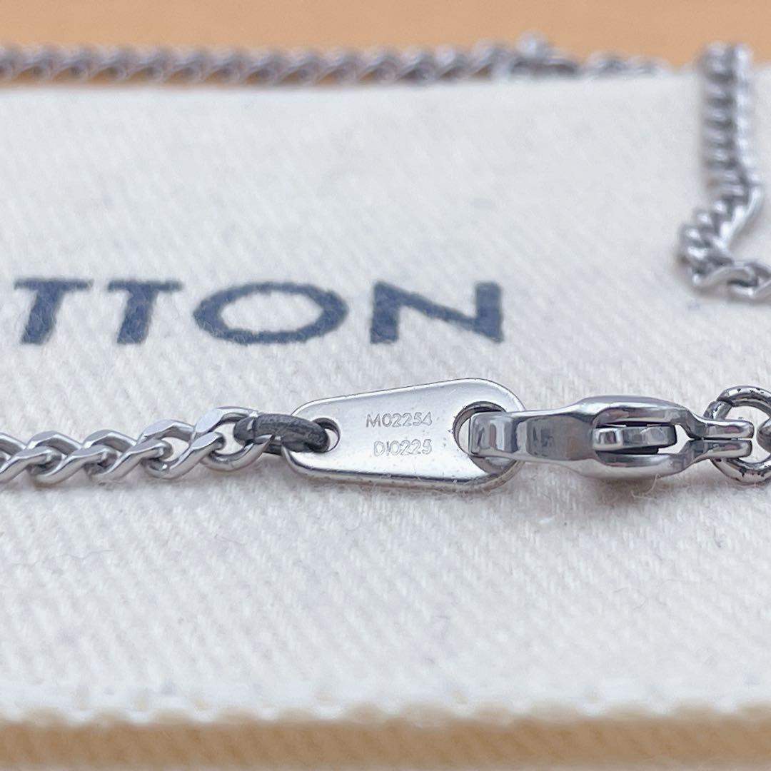 LOUIS VUITTON ネックレス　ロウ　チェーン　LV　トップ