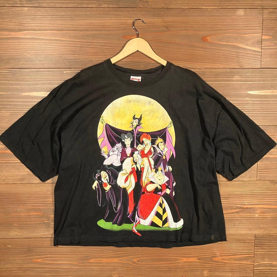 訳ありDISNEY VILLAINS BAD GIRLS tシャツ 白雪姫　US