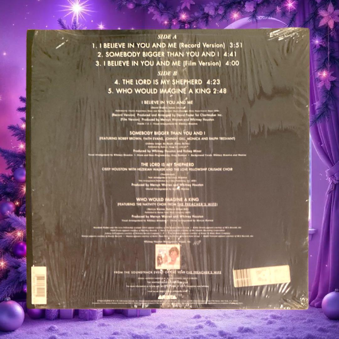 Whitney Houston US盤12インチ 1996 シュリンク残りあり