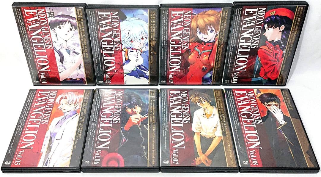 新世紀エヴァンゲリオン【DVD】 全8巻 + 劇場版6作品セット