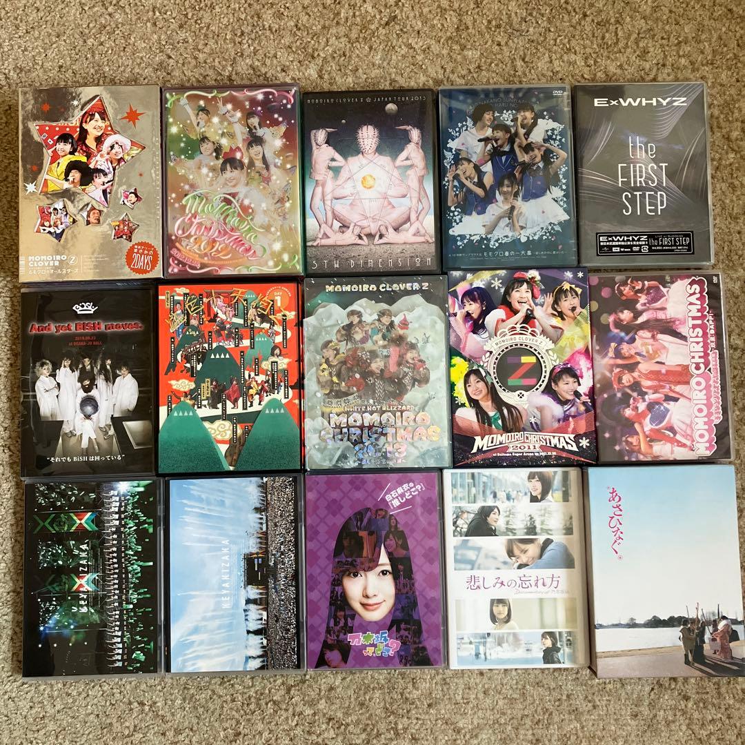 女性アイドル DVD まとめて40点／乃木坂46、欅坂46、BiSH、AKB48
