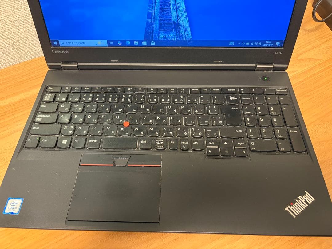 Windowsノート本体 ThinkPad L570 i5-7200U/4GB/128GB SSD