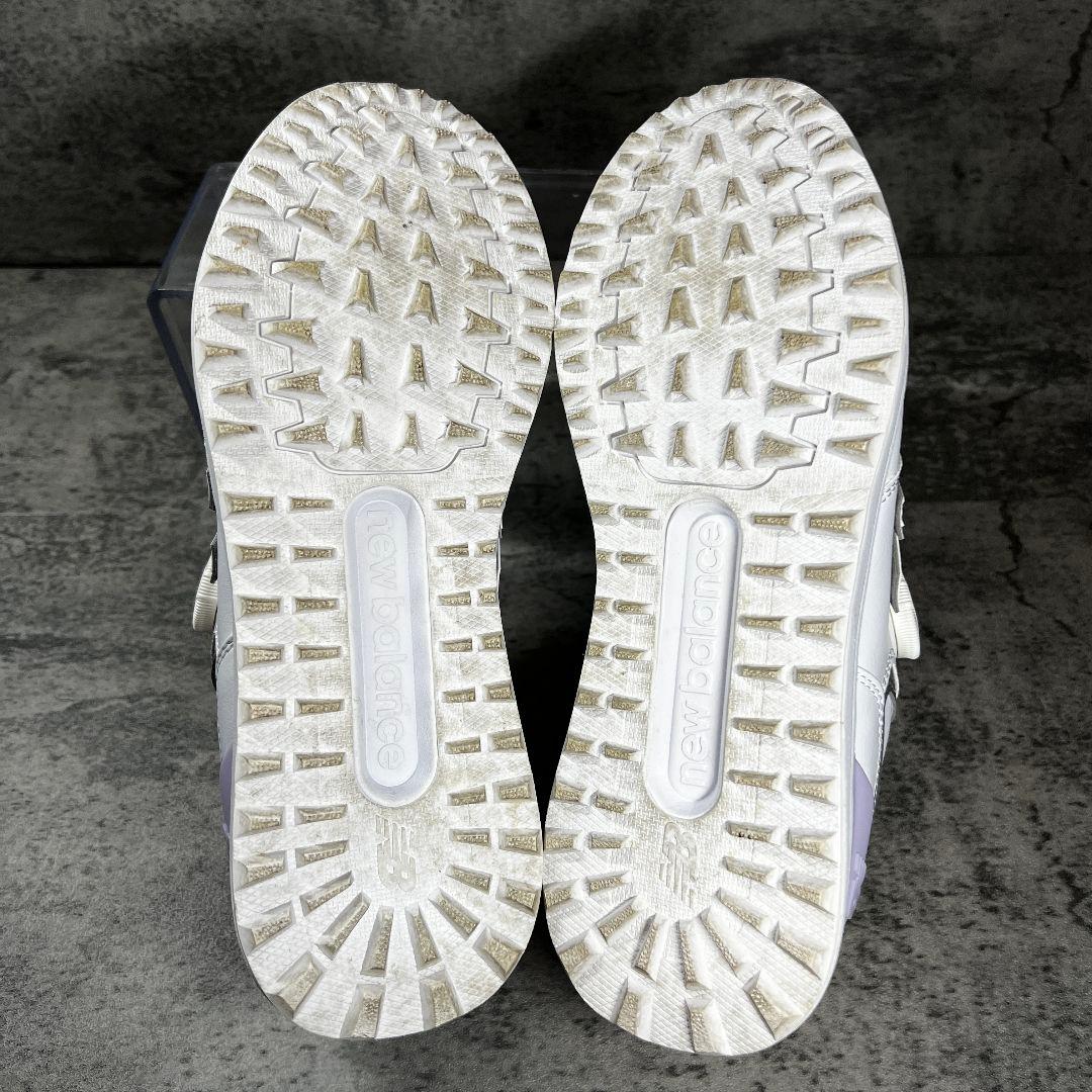 極美品【ニューバランス】（23EE）ゴルフシューズ WGBS574W BOA