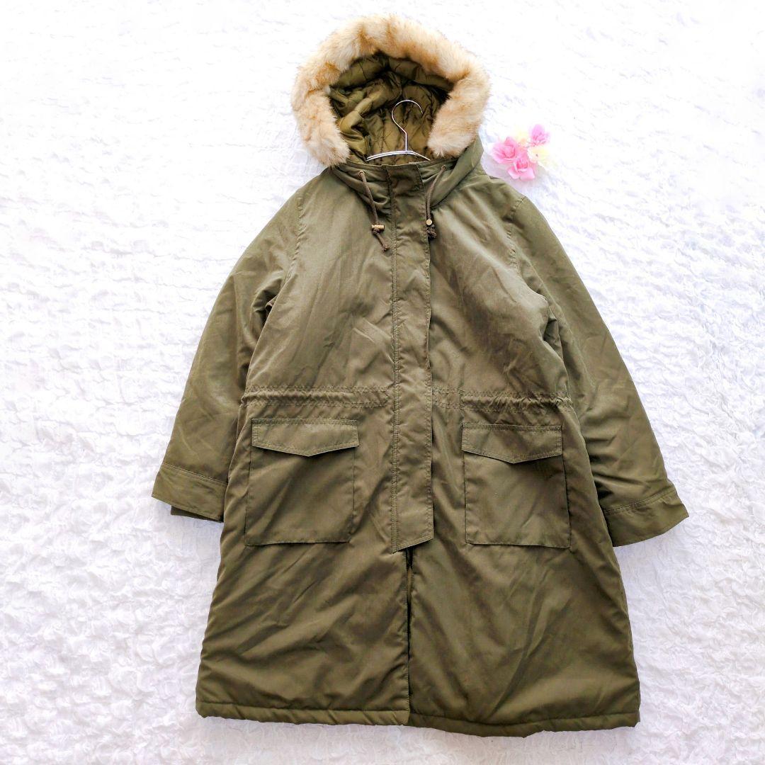 【美品】soulberry　新しい「モッヅ」コート　LL　モッズ　キルティング