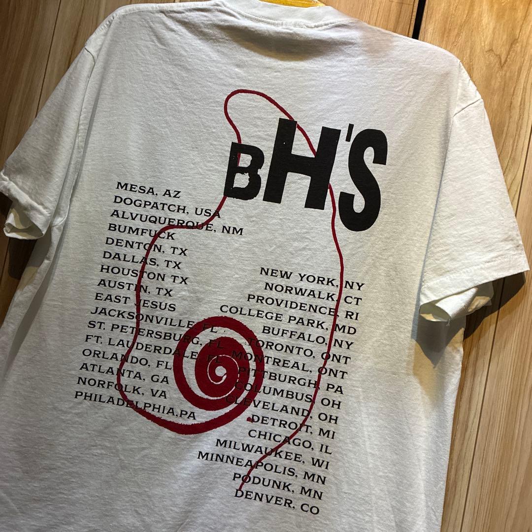 USA製 シングルステッチ 90s希少★バットホールサーファーズ Tシャツ XL