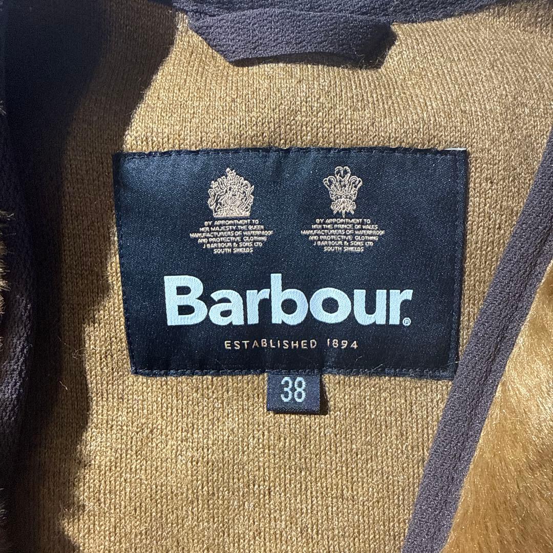 Barbour リバーシブルフリースベスト 38 【未使用品】