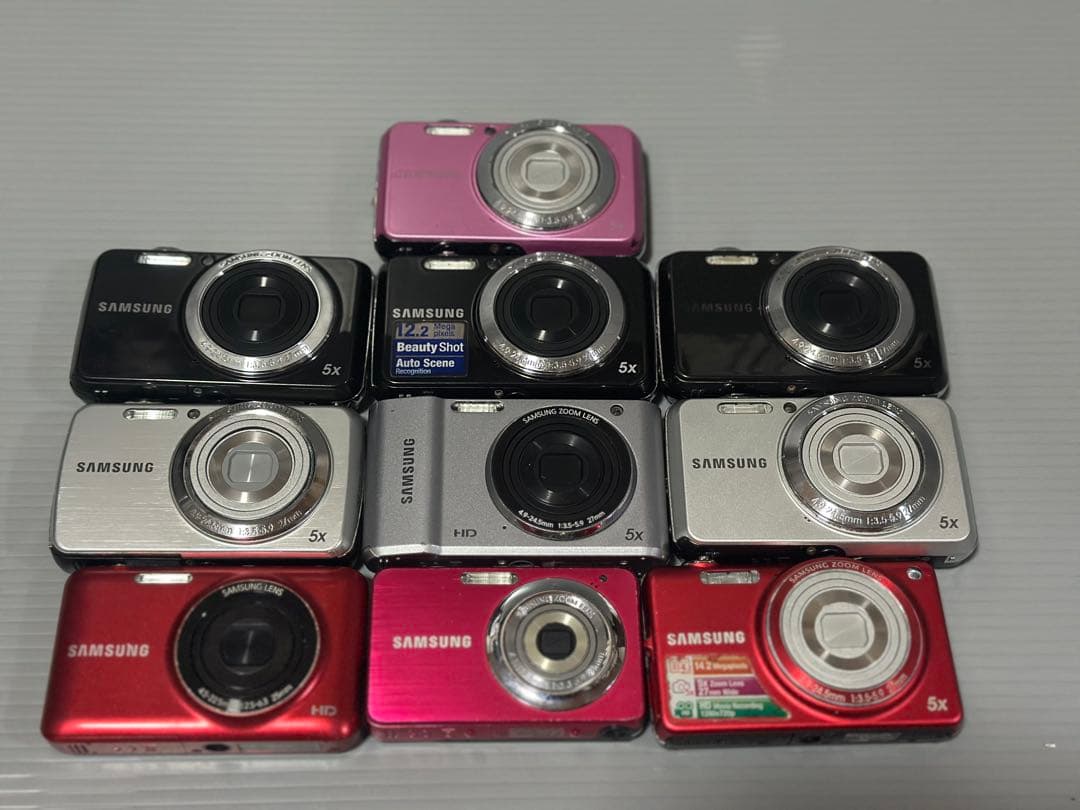 SAMSUNG10台 デジカメラまと め【動作未確認ジャンク扱】②