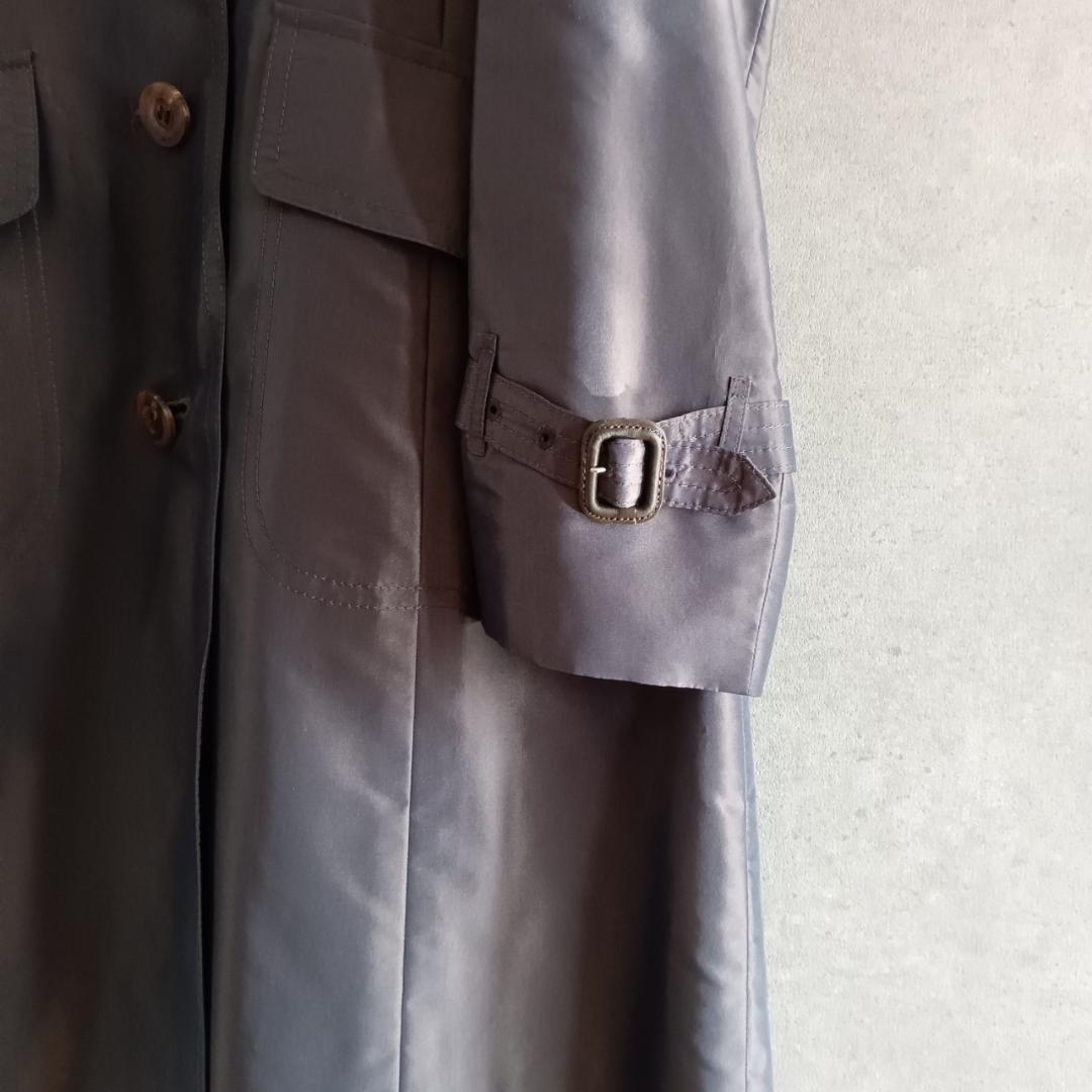 Aquascutum アクアスキュータム シルク コート 日本製 X3386