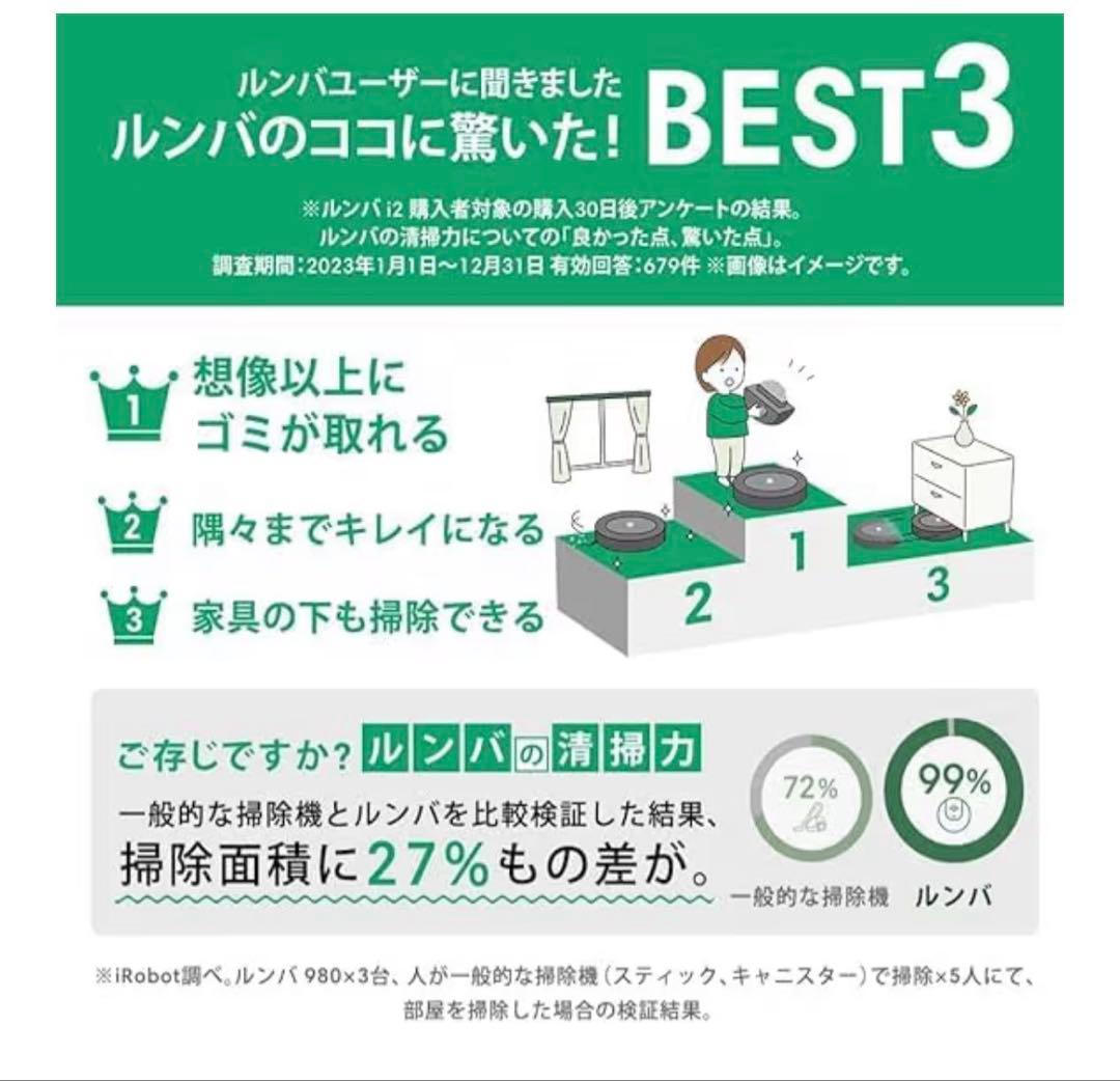 【新品】IRobot RoombaCombo j5 ルンバ コンボ j5 掃除機