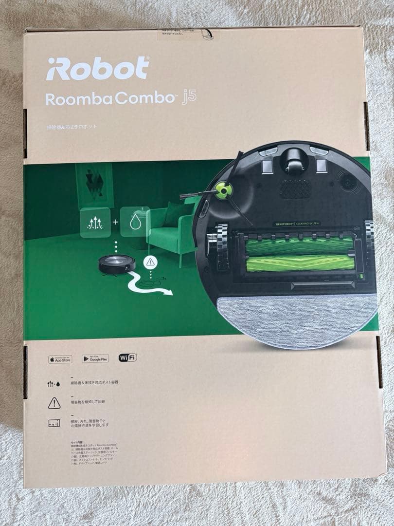 【新品】IRobot RoombaCombo j5 ルンバ コンボ j5 掃除機