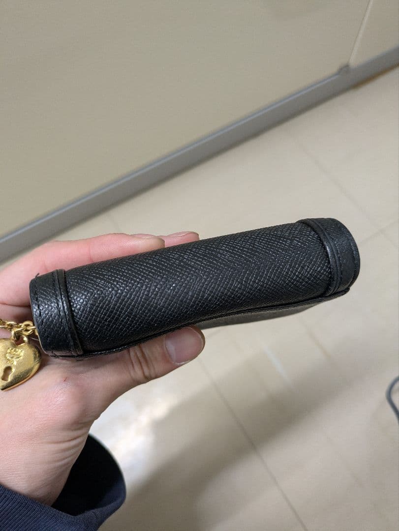 MCM ブラック 三つ折り財布