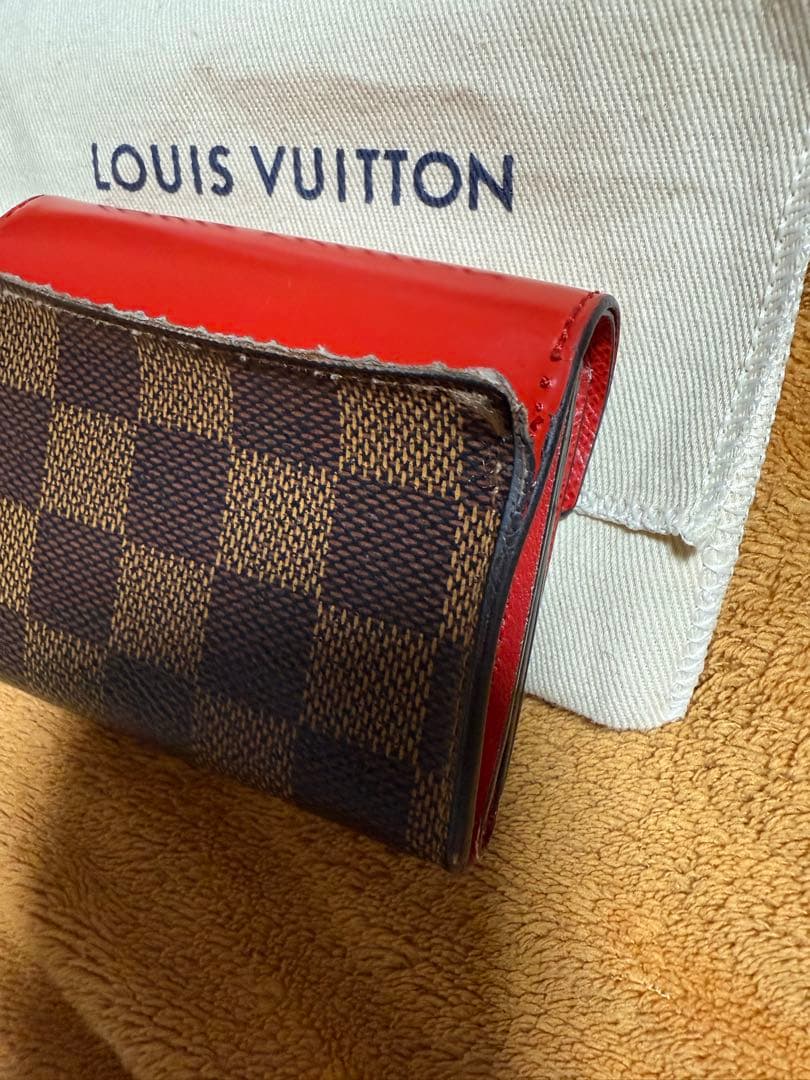LOUIS VUITTON ダミエ 三つ折り財布