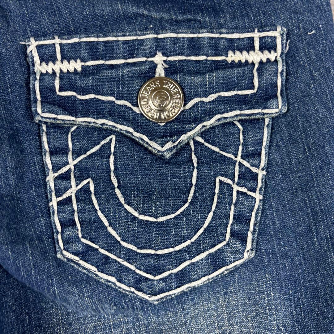 TRUE RELIGION JOEY SUPER T 28フレア io着用