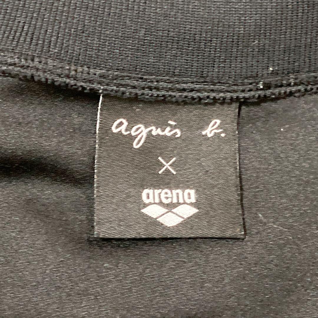 agnes b. arena アニエスべー アリーナ ジャージジャケット 黒 L