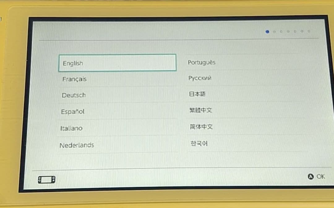 NintendoSwitchLite イエロー ジャンク品