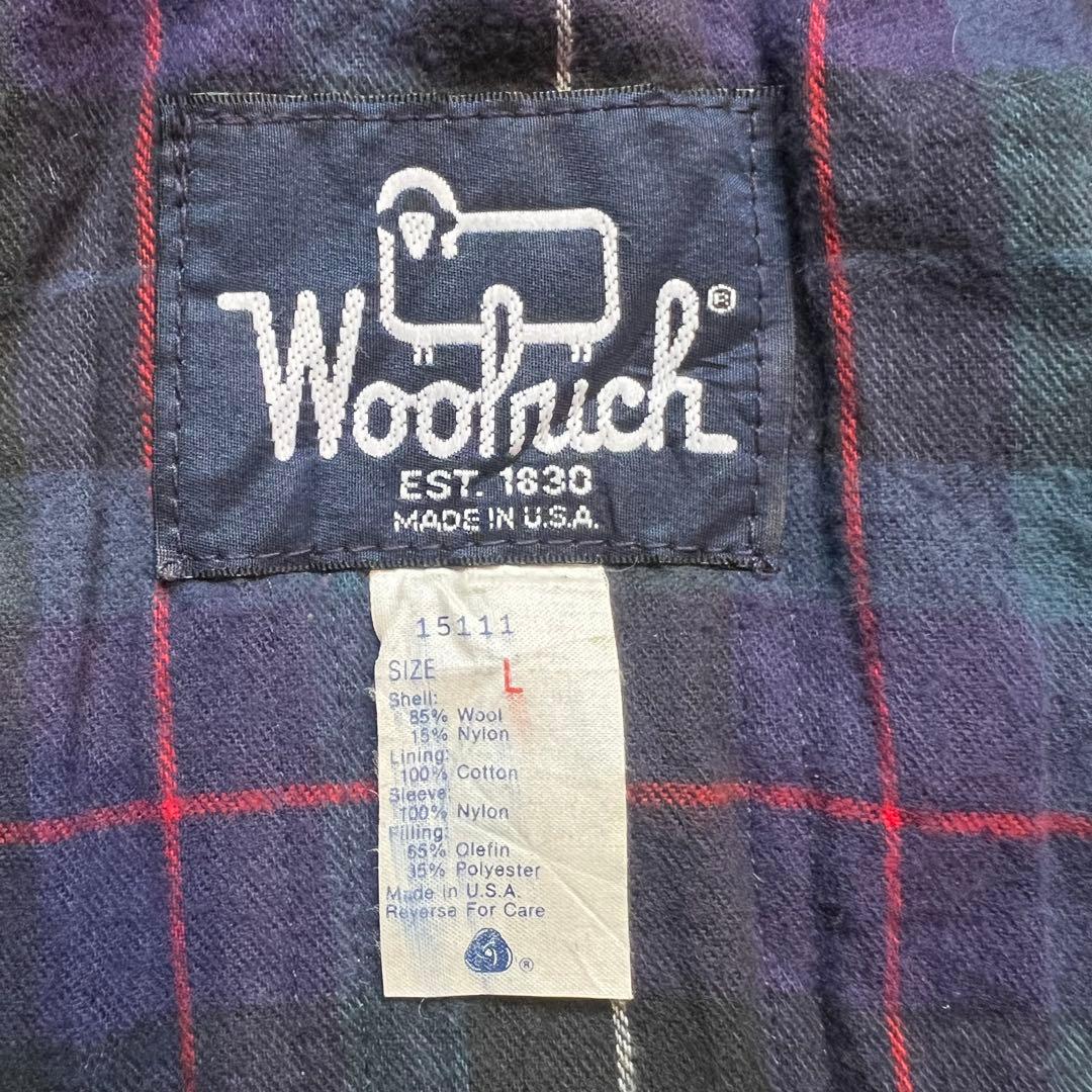 【Woolrich ウールリッチ】ハンティングジャケット　ウール エルボーパッチ