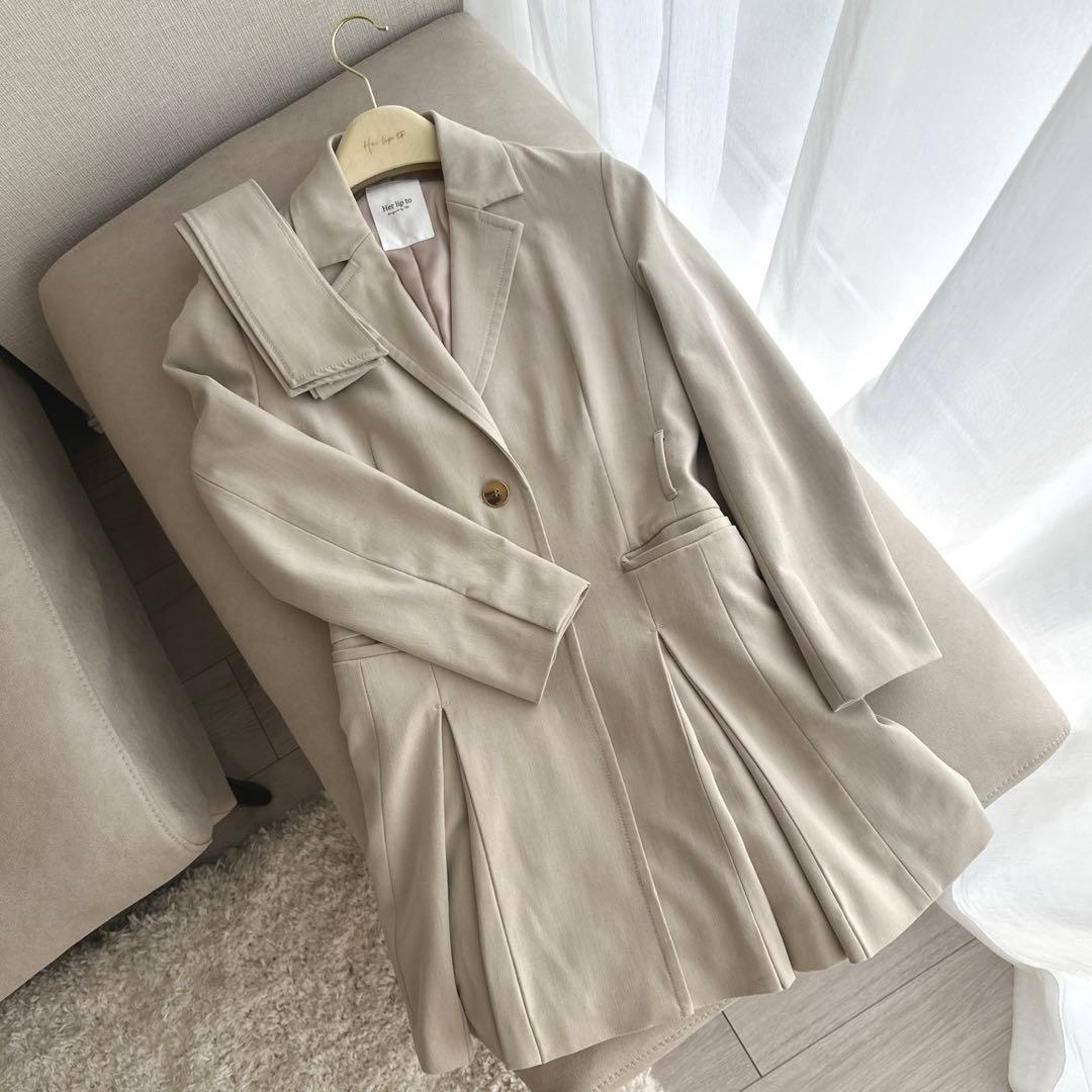 【美品】Herlipto ハーリップトゥBelted Blazer Dress