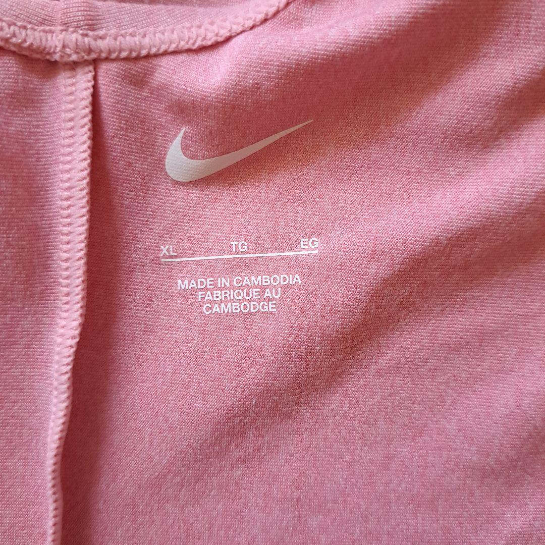 NIKE ピンク　水着　セパレート　フィットネス　レギンス　XL