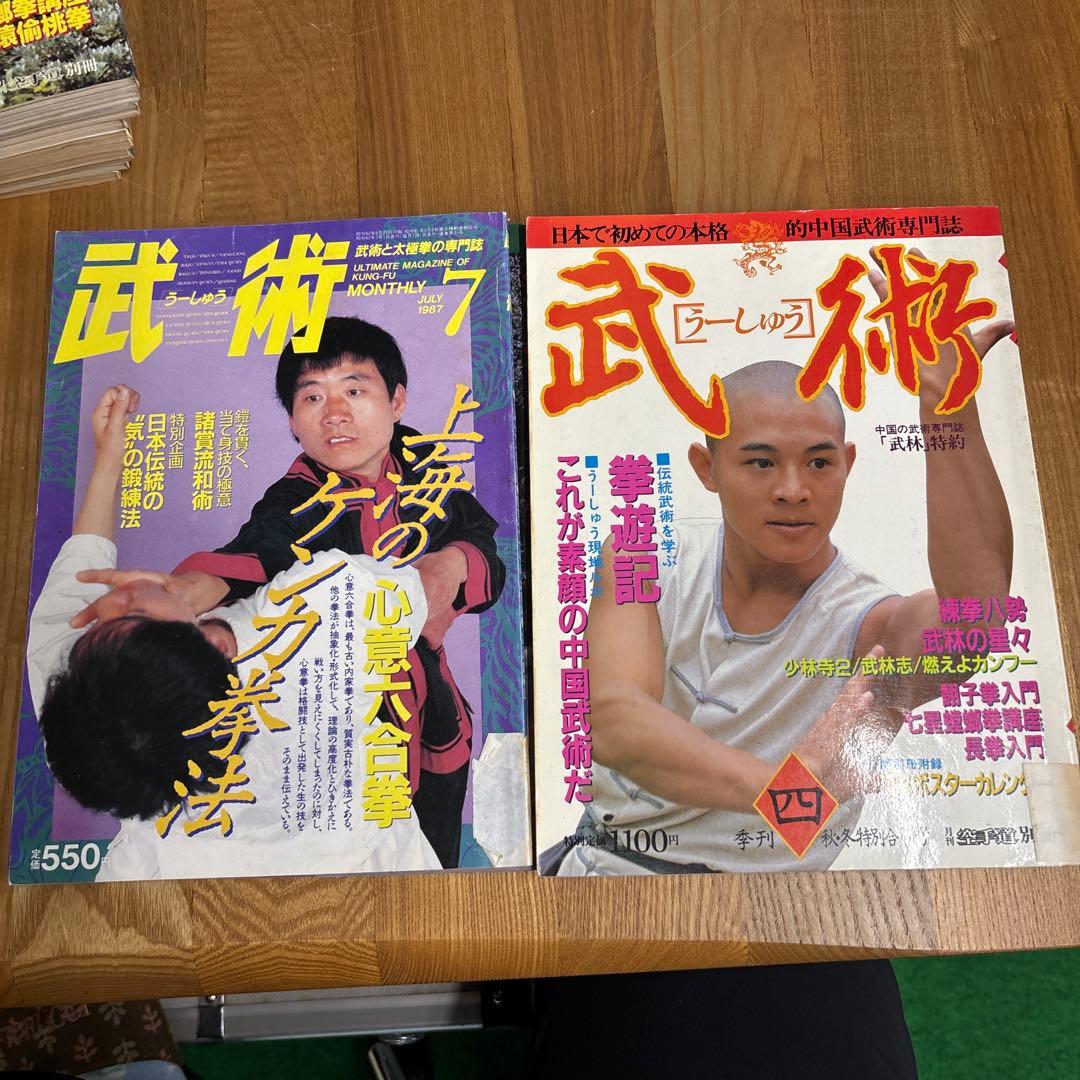 中国武術の専門誌 武術 うーしゅう 16冊 現状品