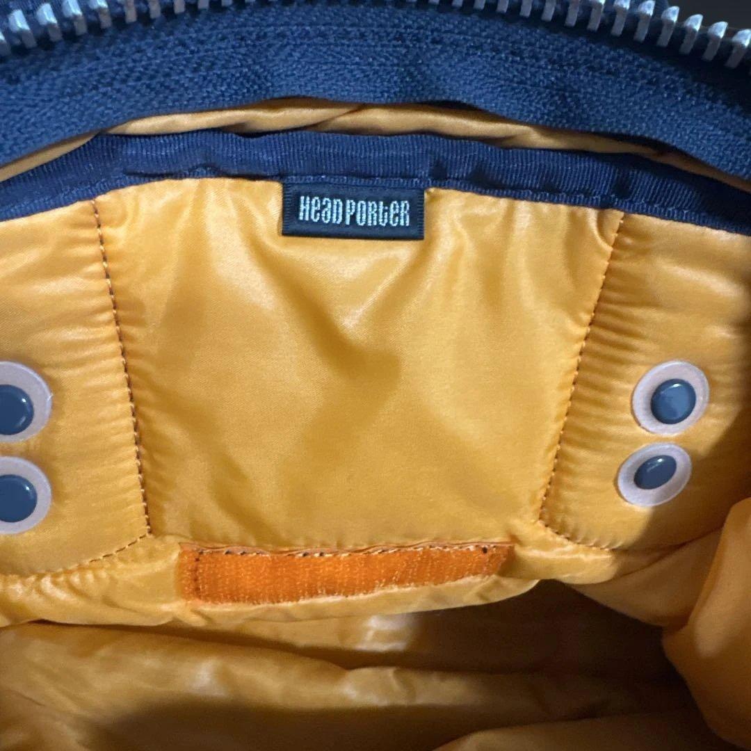 【美品】ヘッドポーター　タンカー　ボストンバッグ　ネイビー　廃盤品