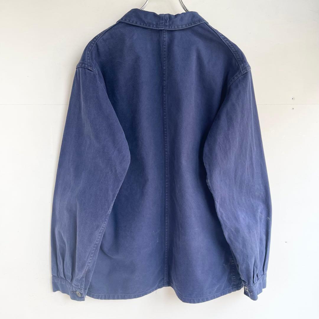 60s 70s フランス軍 カバーオール ワークジャケット ヴィンテージ 古着
