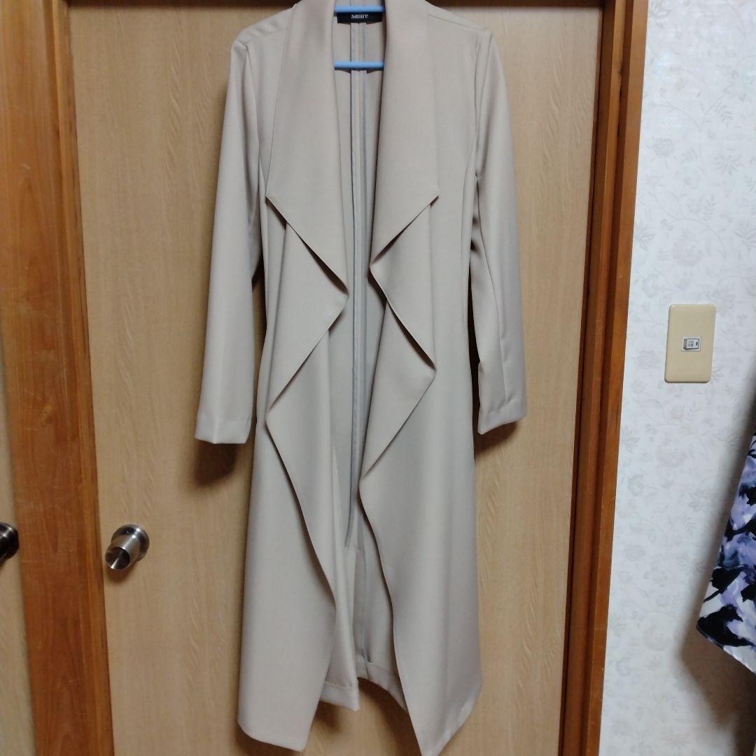 タグ付未使用 salire ベージュ ロングコート　ジャケット