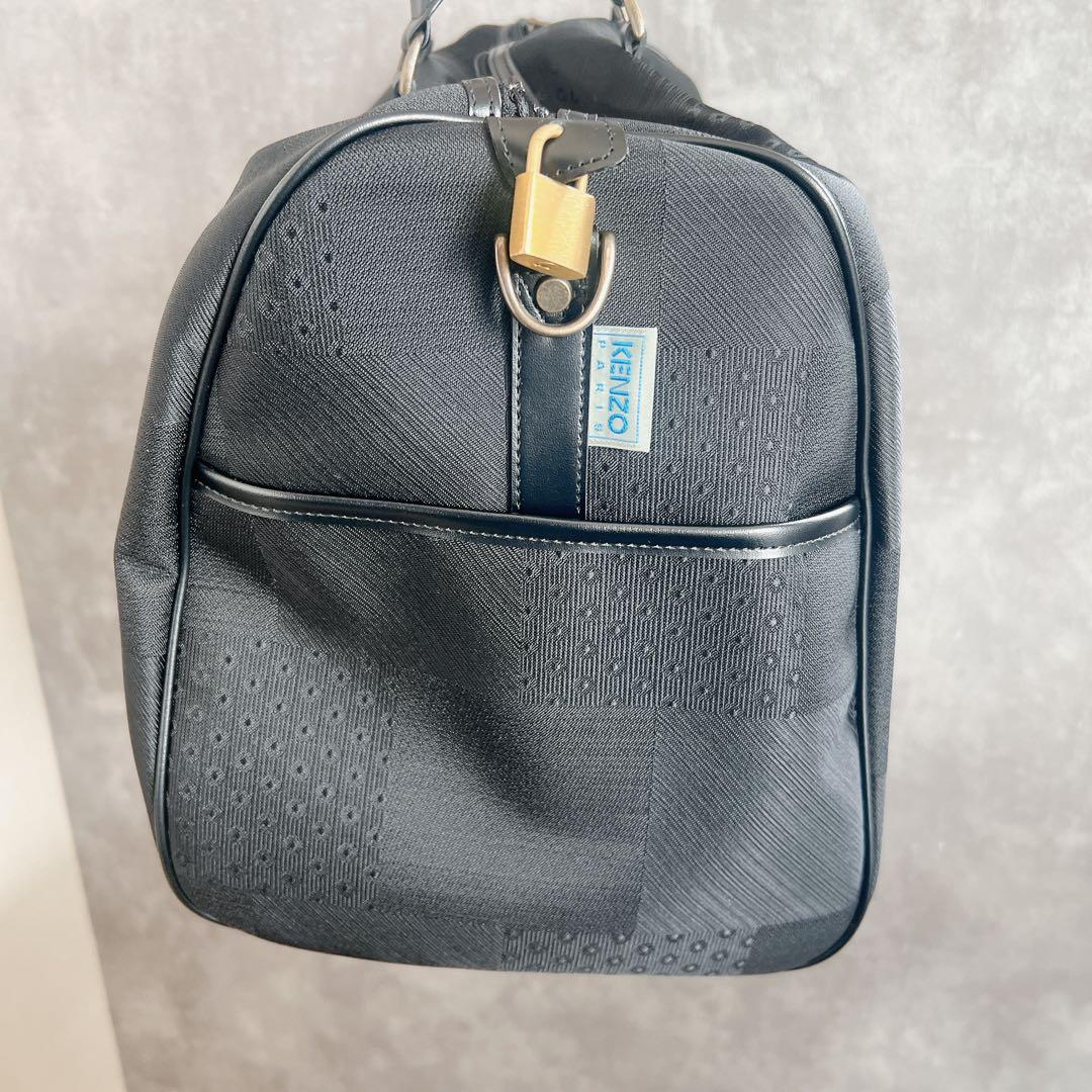 KENZO ボストン 2way ショルダー 大容量 黒 ナイロン 新品未使用