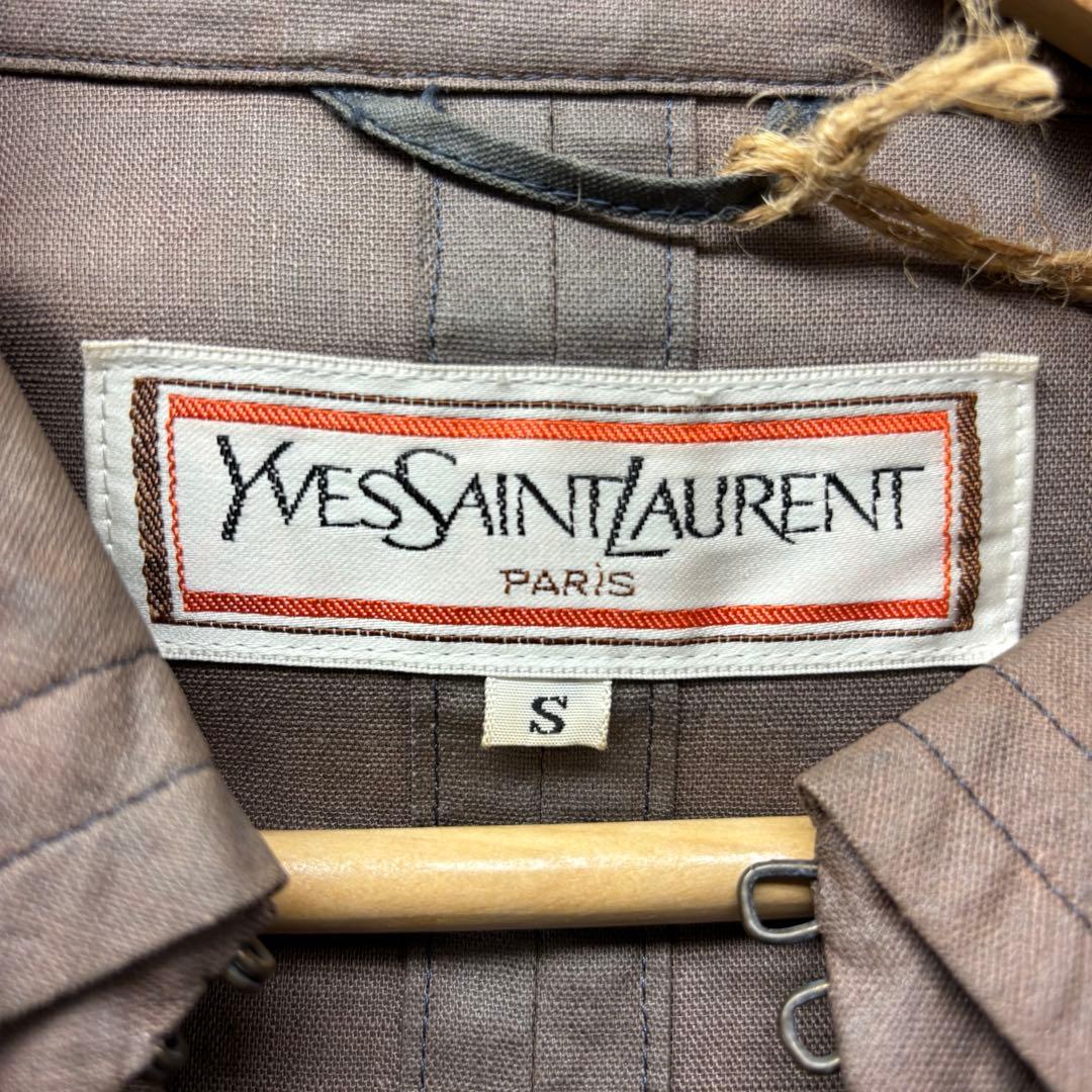 イヴサンローラン　Yves Saint Laurent 90s トレンチコートR