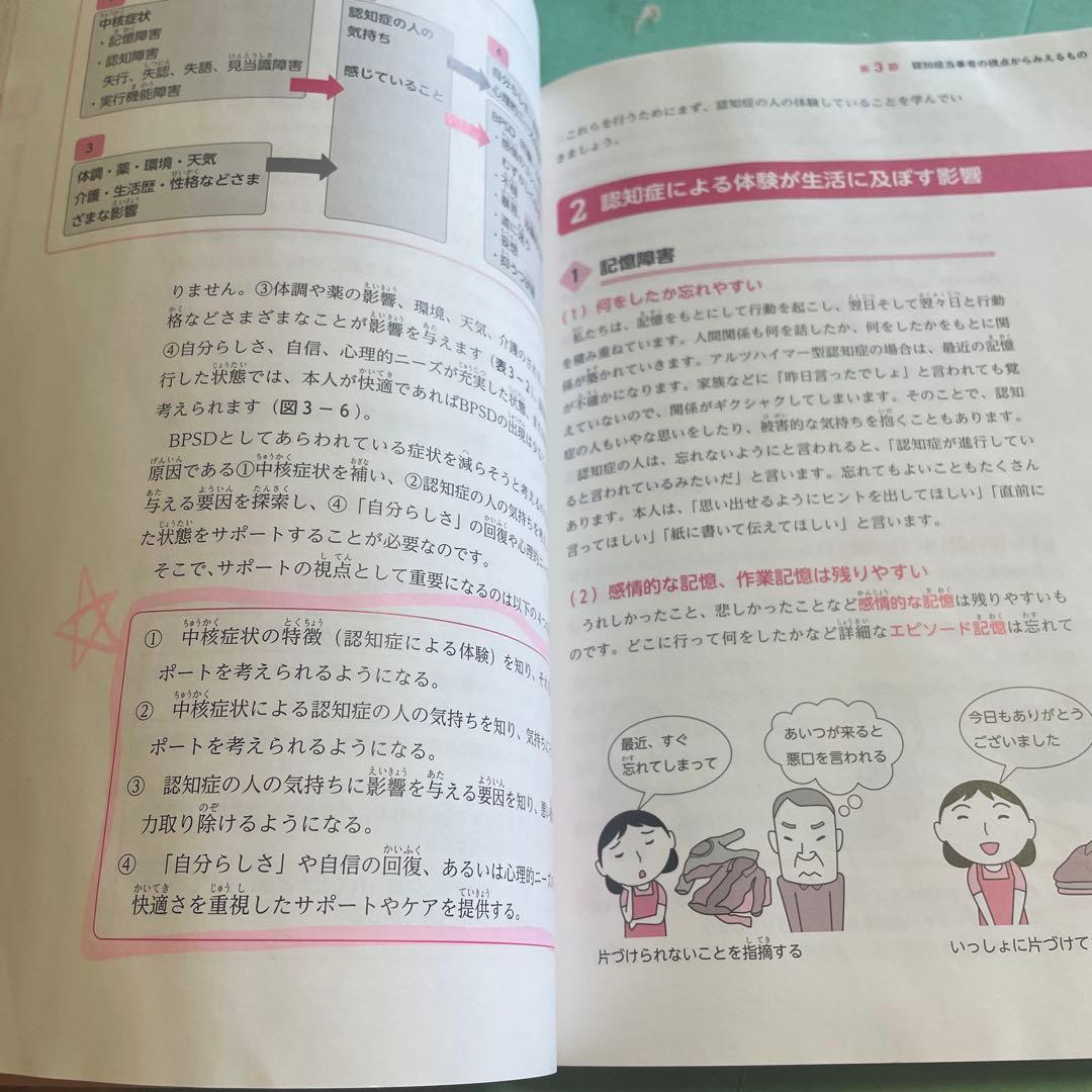 ❤️❤️❤️介護福祉士養成講座❤️認知症の理解❤️四冊