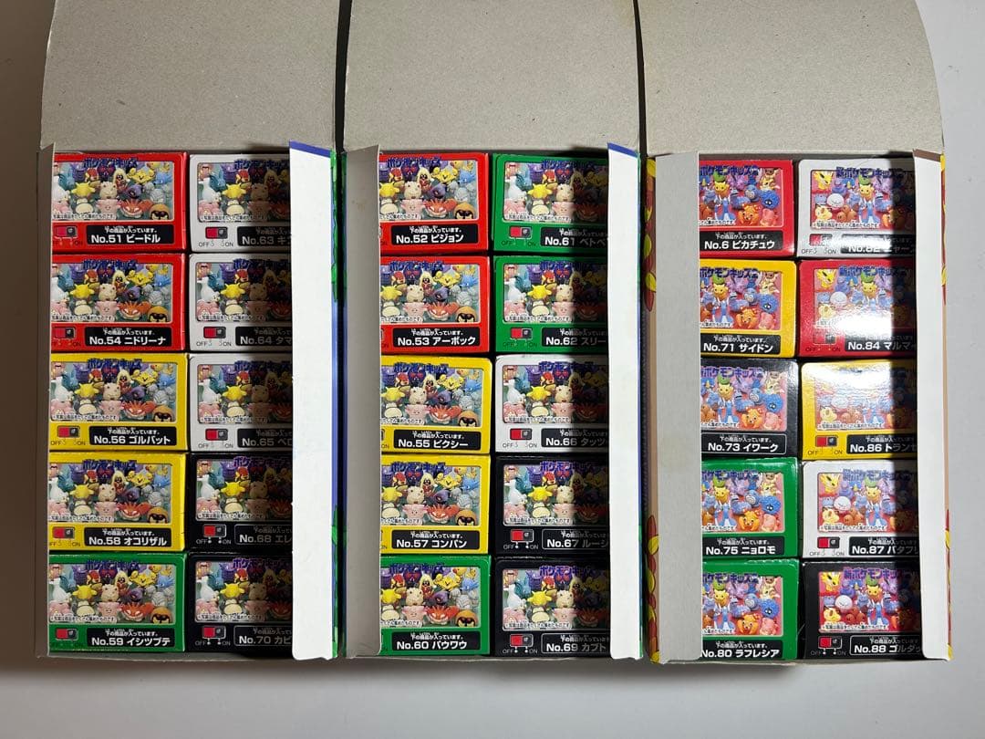 【未開封】ポケモンキッズ次世代ワールドホビーフェア 全60種 コンプリートクリア
