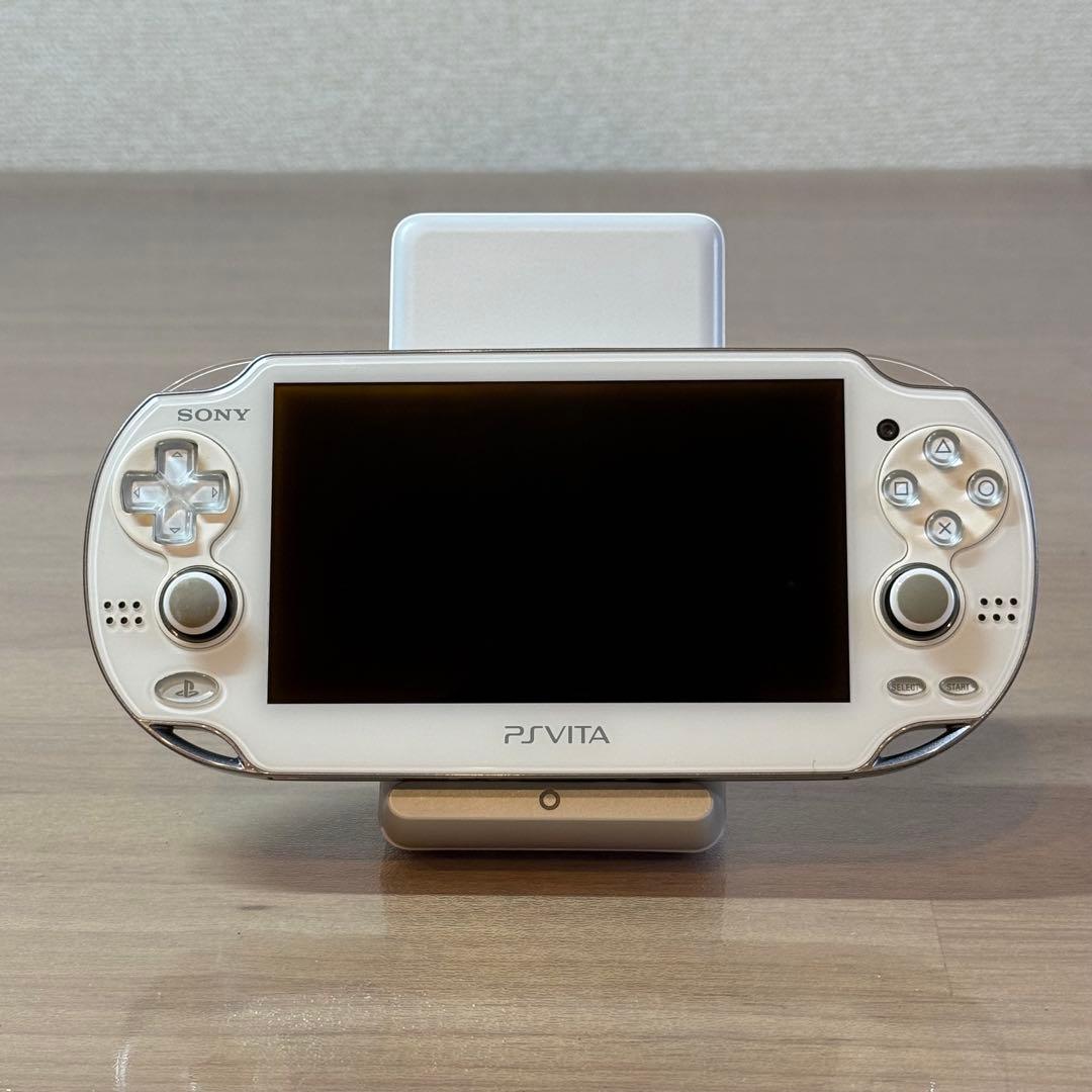 4-169 PSVITA PCH-1000 クリスタル・ホワイト 箱付き