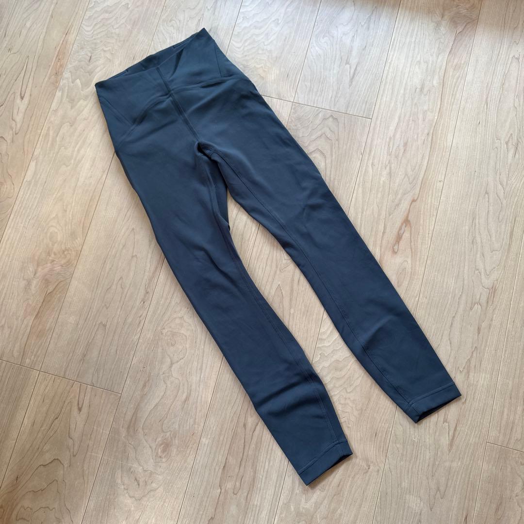 Lululemon ハイウエスト ヨガパンツ ダークグレー