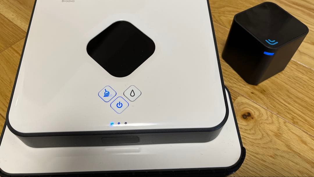 【美品ほぼ未使用】iRobot フロアモッピングロボット Braava 380j
