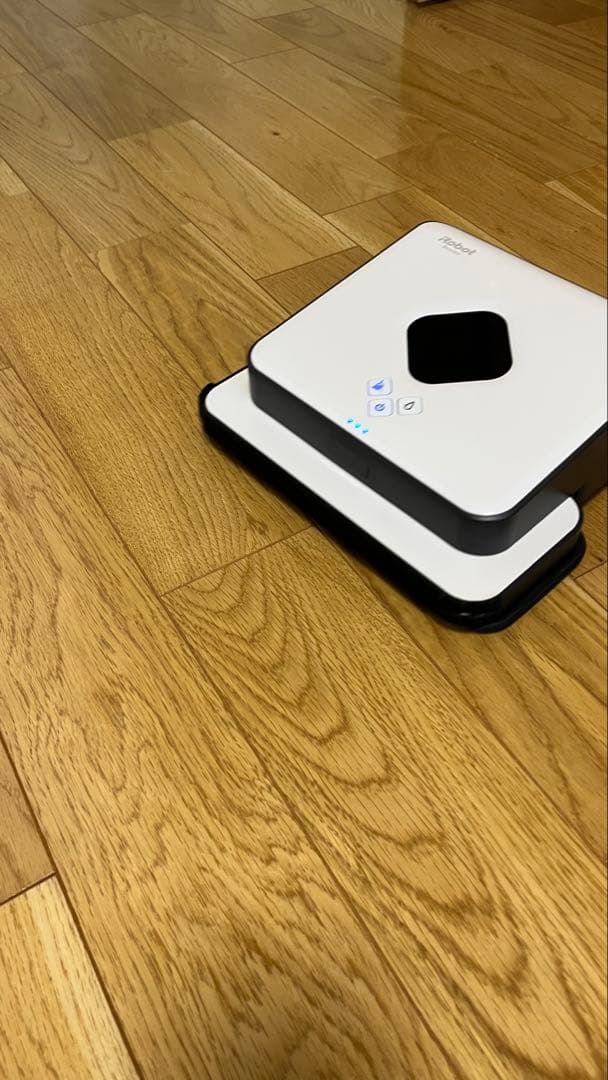 【美品ほぼ未使用】iRobot フロアモッピングロボット Braava 380j
