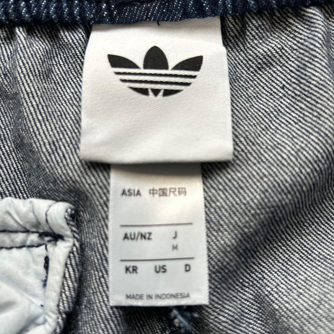 adidas デニム トラックパンツ M