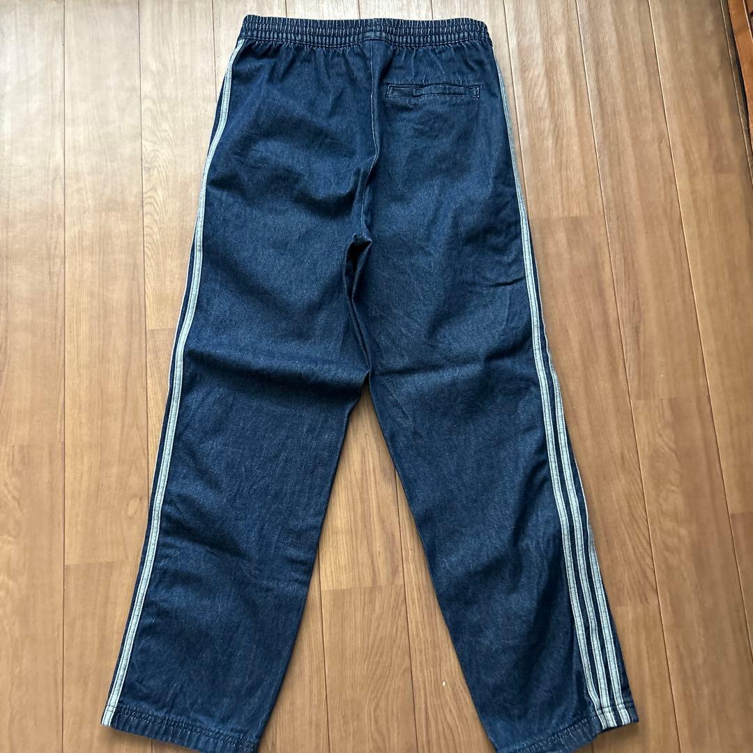 adidas デニム トラックパンツ M