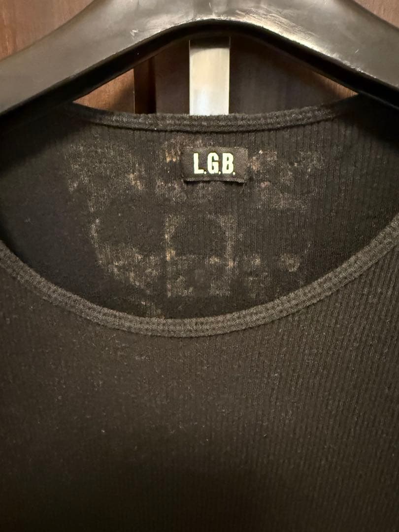 LGB スカルバッククロスTシャツ